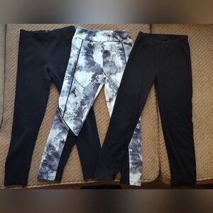 Zara, H&M, Gap. Bundle Of 3 Leggings, Size 6-7